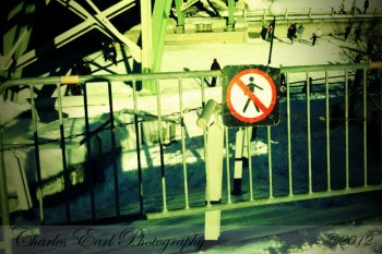 Blocked Stairs to the Canal Why?